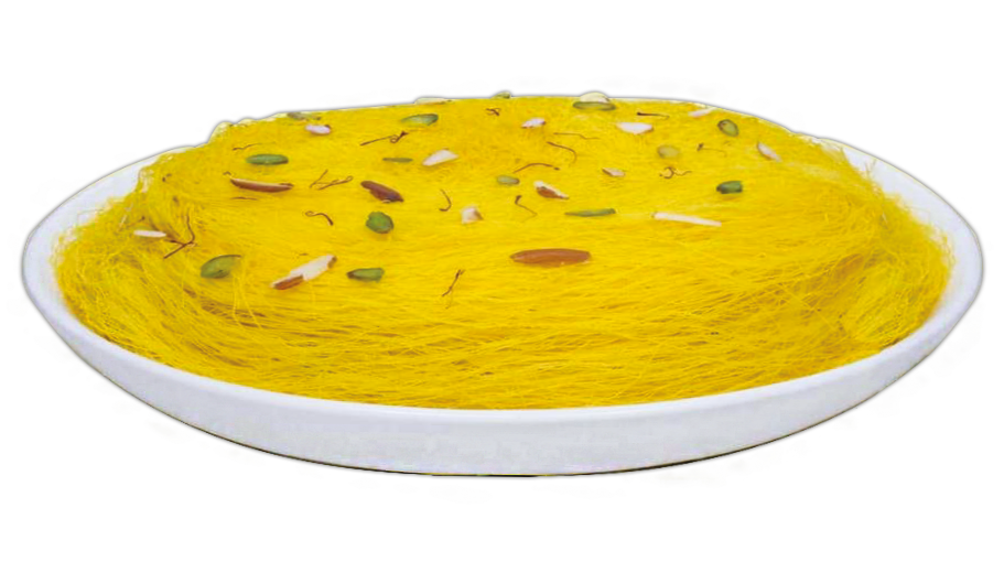 Laccha semai on a plate