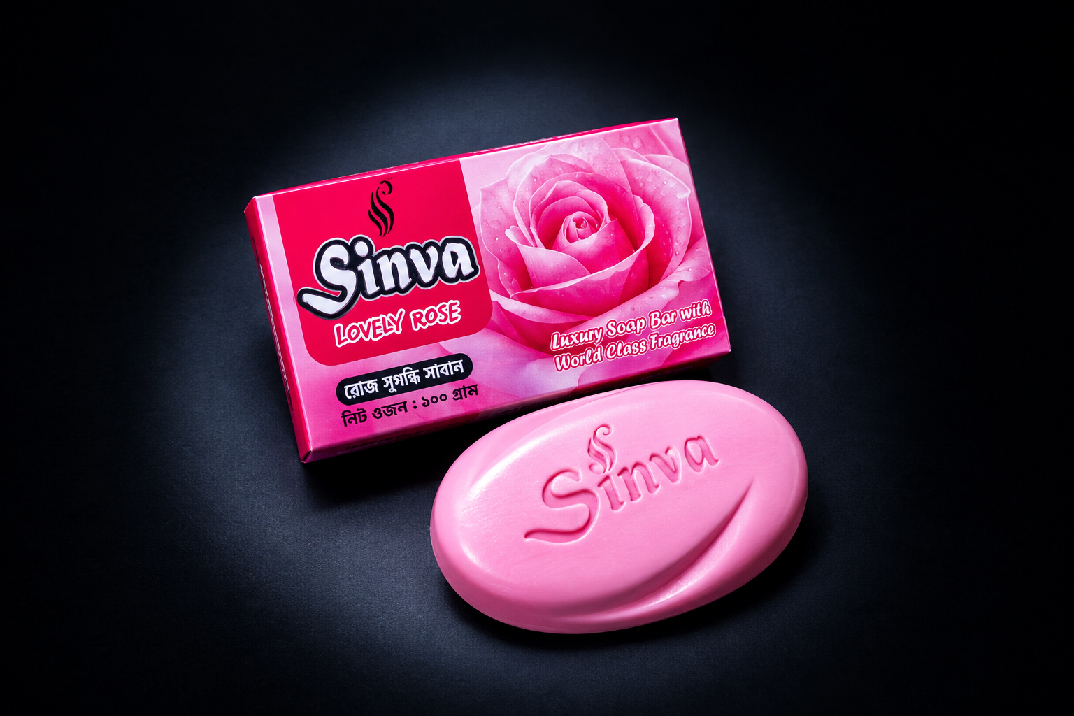 Sinva Lovely Rose — box and bar